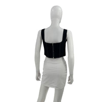 REMI x REVOLVE Yuval Corset Top in Denim Blue