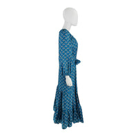 Tuckernuck Lyles Long Sleeve Printed Midi Dress