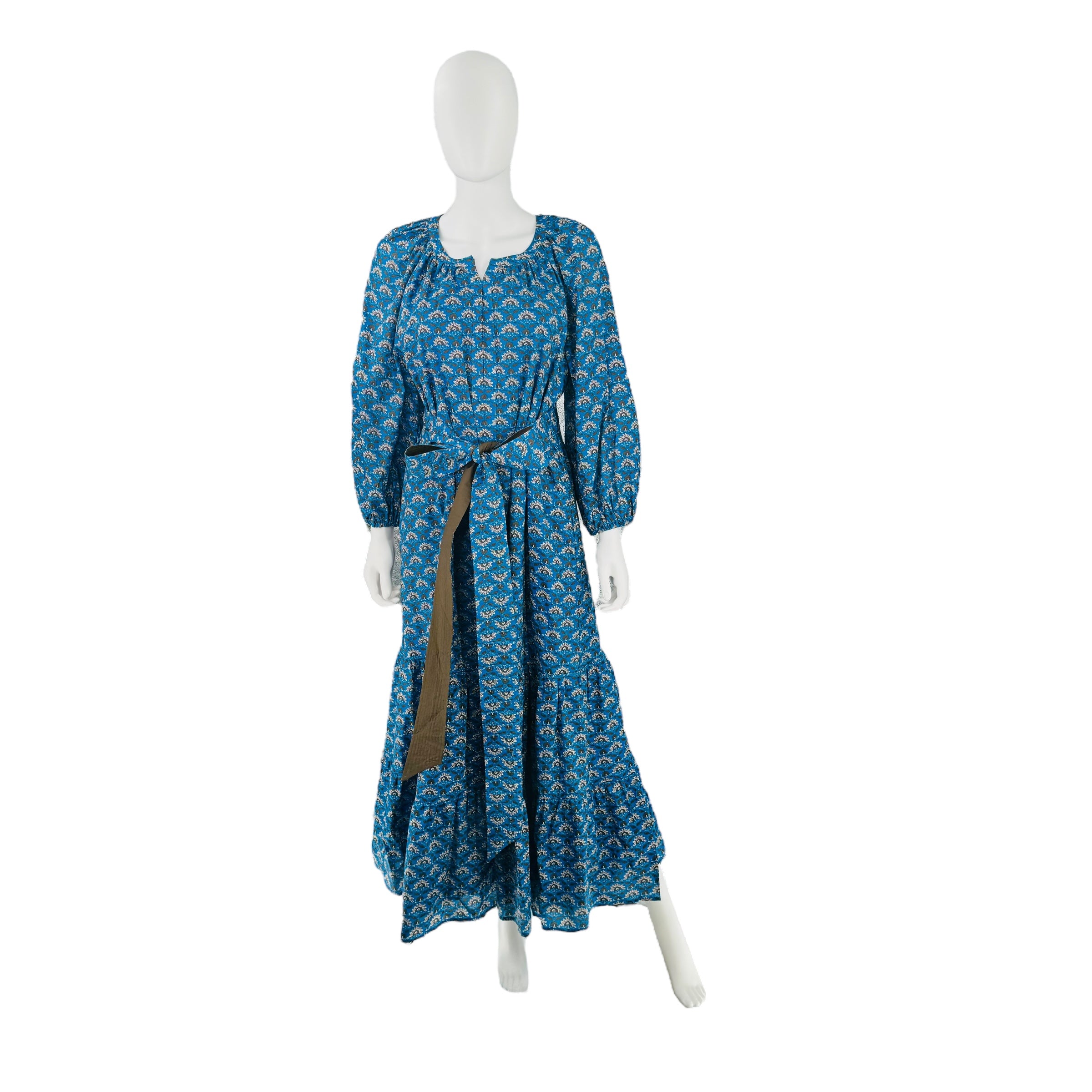 Tuckernuck Lyles Long Sleeve Printed Midi Dress