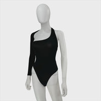 superdown Alessandra Bodysuit in Black