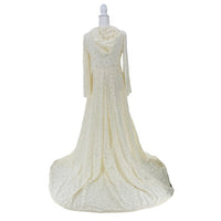 LoveShackFancy Makena Rare Lace Peter Pan Cape Overcoat In Ivory