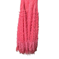 LoveShackFancy Sharelle Tiered Tulle Gown In Pink Passion
